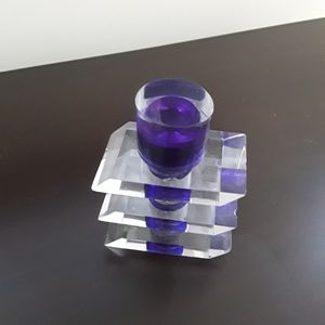 VINTAGE ACRYLIC PERFUME BOTTLE